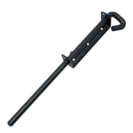 435mm Heavy Duty Steel Drop Bolt (Black)