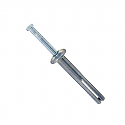 6.5x38mm Pin Anchor Knock in Nail Drive Anchor for Mounting Bolt Down Sliding Gate Track (Silver) - 6x38mm pin anchor knock in nail drive anchor for mounting bolt down sliding gate track silver - 1    - Gate Warehouse