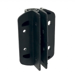 Adjustable Tension Self-closing Safety Gate Hinge With Alignment Leg