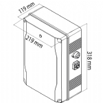 BFT Genuine ECOSOL Solar Box (Batteries Included)
