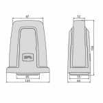 BFT Genuine Radius LED Flashing Light BT A R1