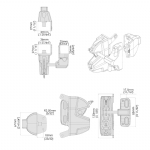 D&D Technologies Lockable Gate Latch LokkLatch Plus (LL3PWD)