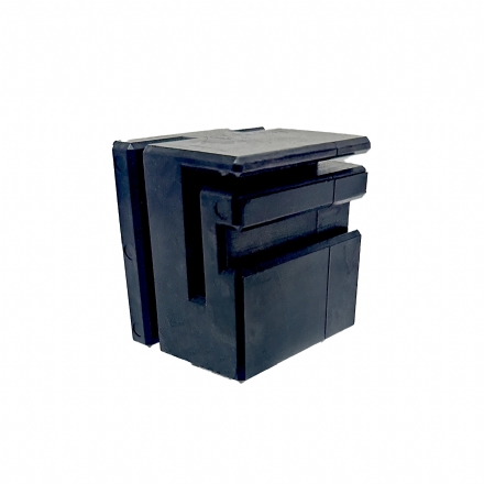 Guide Block for Sliding Gate Nylon Guide (Black) - guide block for sliding gate nylon guide black - 1    - Gate Warehouse