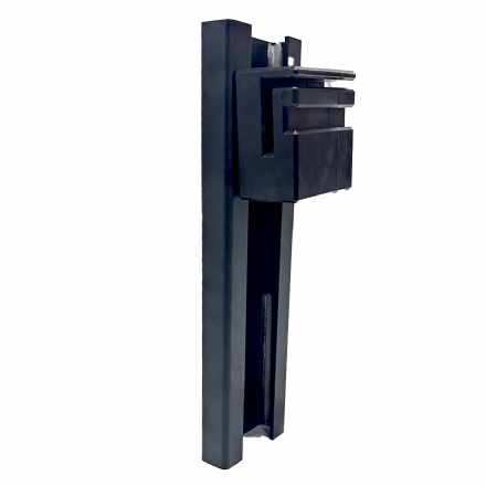 Sliding Block and Holder Kit for Sliding Gate Guide System (Nylon Block and Aluminium C Channel ) - sliding block and holder kit for sliding gate guide system nylon block and aluminium c channel  - 1    - Gate Warehouse