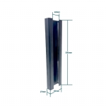 Sliding Block and Holder Kit for Sliding Gate Guide System (Nylon Block and Aluminium C Channel )