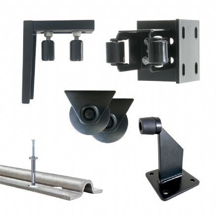 Sliding Gate Hardware Kit (Roller Set) - sliding gate kit diy hardware - 1    - Gate Warehouse