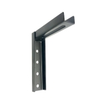 Steel Guide Roller Bracket for Sliding Gate (Black)