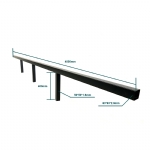 Support Beam For Sliding Gate Tracks (Beam ONLY)
