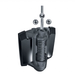 D&D Technologies TruClose Self-Closing Pool Gate Safety Hinges (TCA1S3BT Non-legged Model)